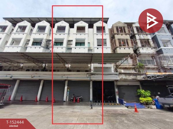 Commercial building for sale, 4 and a half floors, area 16 square meters, Bang Duan, Samut Prakan.