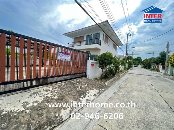 บ้านเดี่ยว 2 ชั้น 54 ตร.ว. หมู่บานแกรนด์โฮม ใกล้ตลาดยิ่งเจริญ ใกล้รถไฟฟ้าสถานีพหลโยธิน48 ซอยพหลโยธิน48 แยก13 เขตบางเขน กรุงเทพมหานคร 