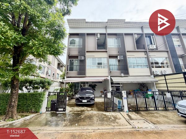 Townhome for sale, Sammakorn Avenue Chaiyapruek-Wongwaen Village, Nonthaburi.