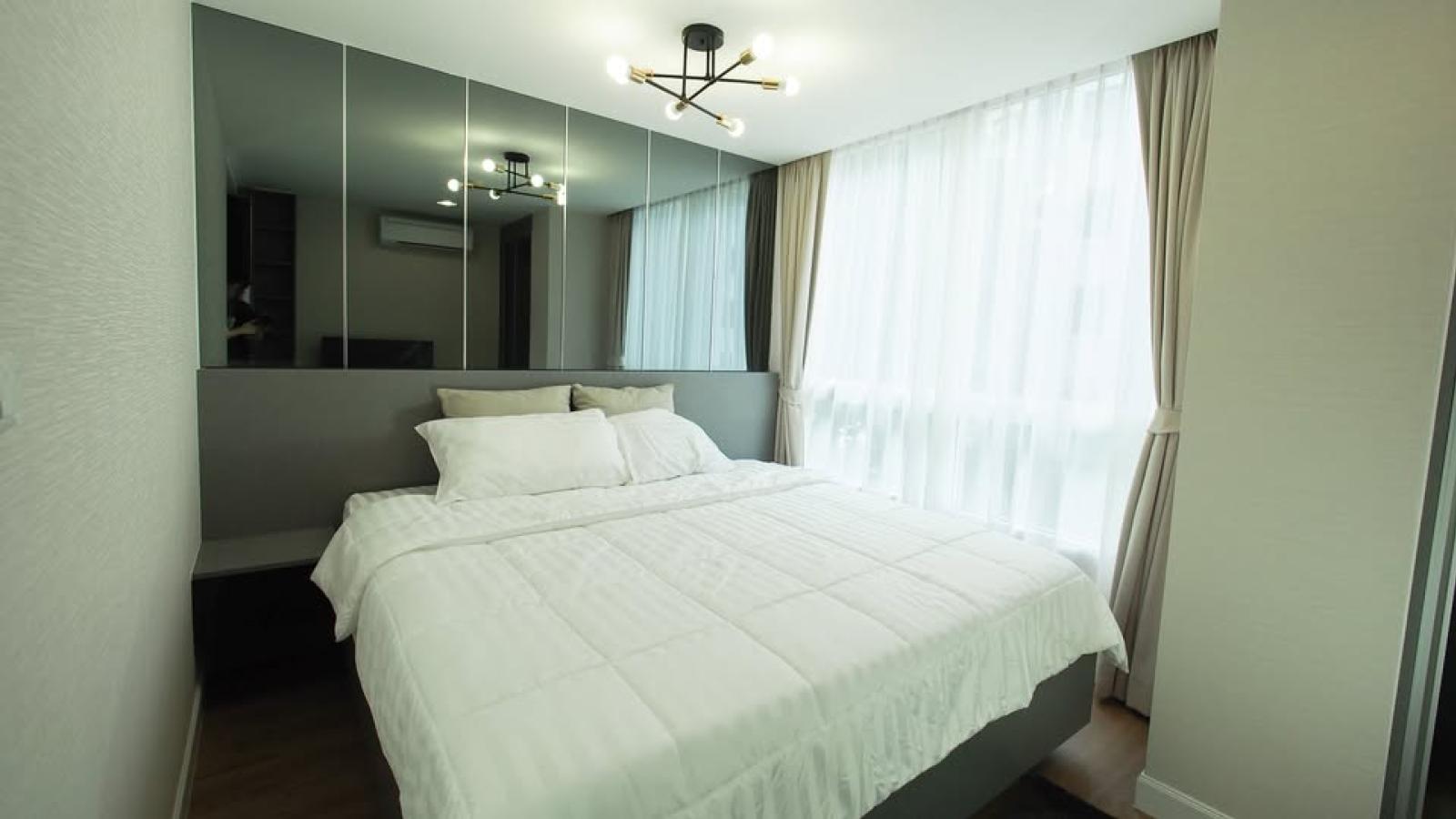 The Fine @ River【𝐒𝐄𝐋𝐋 & 𝐑𝐄𝐍𝐓】The charm of the room lies in its perspective and spatial arrangement, creating a unique living atmosphere. Contact Line ID: @hacondo