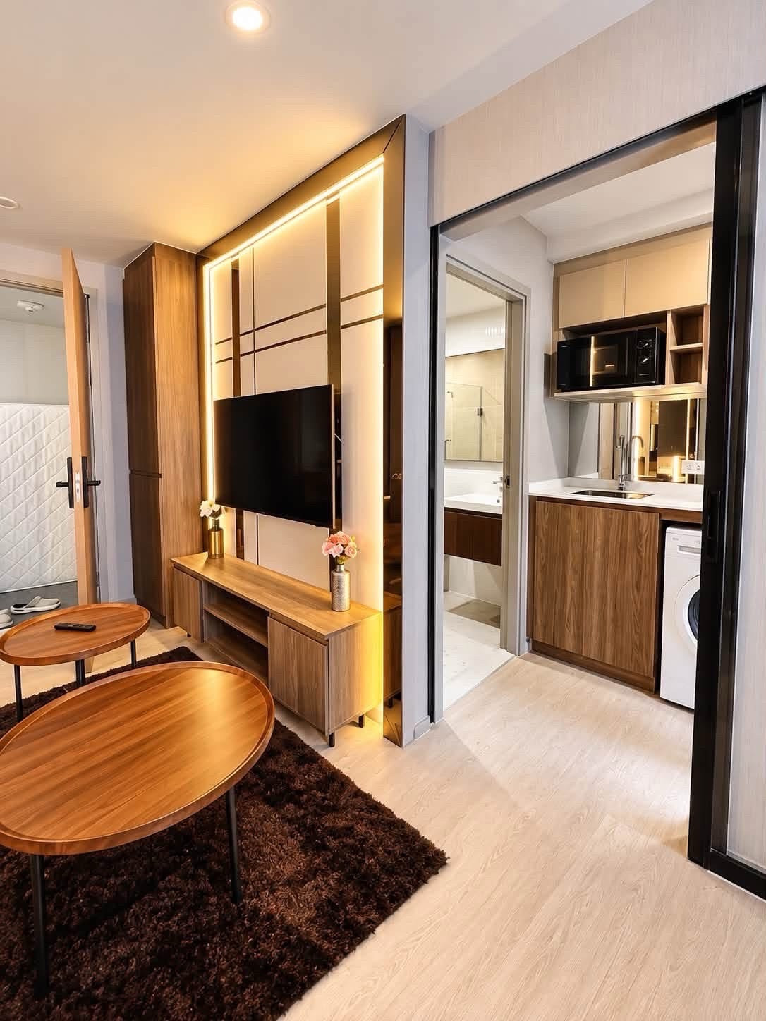 ด่วนให้เช่า NUE CORE KHU KHOT STATION | ห้องแต่งหรู Modern Luxury วิวสระว่ายน้ำ – รูปที่ 4