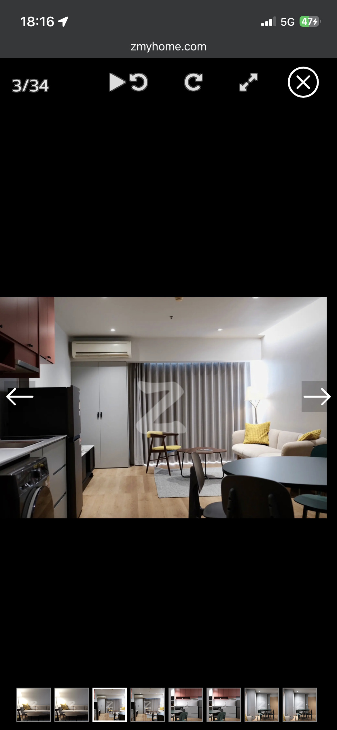 2 beds 2 baths / My Resort Bangkok (Asoke–Phetchaburi) – รูปที่ 4