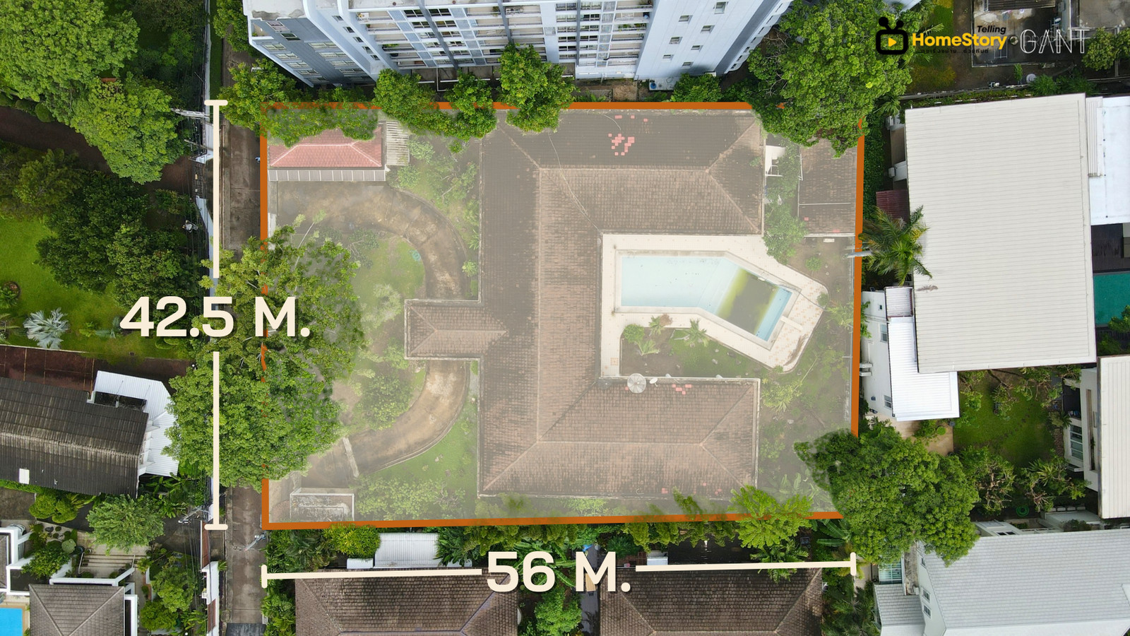 (G-369) ขายที่ดินแปลงสวย เหมาะสร้างคอนโด ทำเลสุขุมวิท49 ใกล้รพ.สมิติเวช สุขุมวิท – รูปที่ 2