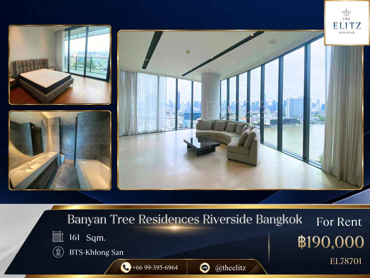 ✨ Ultra-Luxury Riverfront Condo! Breathtaking River views in a prestigious, World-class Residence | Top-tier amenities and an Unbeatable Location just steps from ICONSIAM.✨ ✨ Ultra-Luxury Riverfront Condo! Breathtaking River views in a prestigious, World-class Residence | Top-tier amenities and an Unbeatable Location just steps from ICONSIAM.✨