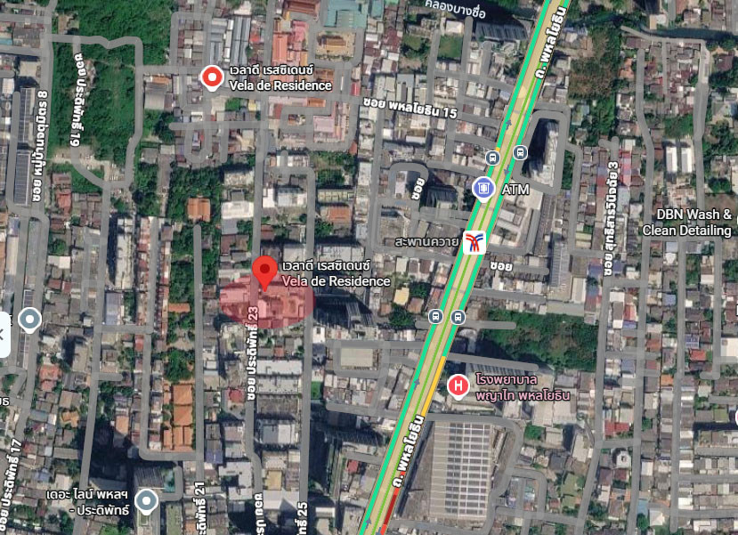 คอนโด ใกล้ปากซอย ประดิพัทธ์ 23 เวลาดี เรสซิเด้นท์ (Vela De Residence) ใกล้ Big C  BTS สะพานควาย ราคานี้! ต่อรองได้อีกเยอะ! – รูปที่ 2