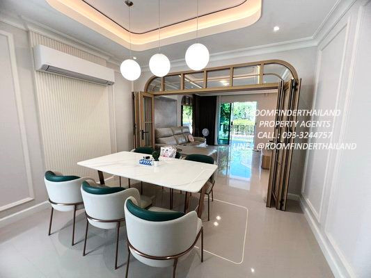 [ให้เช่า] หมู่บ้าน คาซ่า เลเจ้นด์ พระราม 5 - ราชพฤกษ์ / 4 ห้องนอน 5 ห้องน้ำ / 60 ตรว. 250 ตรม. **79,000** บ้านเดี่ยวโครงการหรูติดถนนนครอินทร์ ตกแต่งสวย เฟอร์นิเจอร์และเครื่องใช้ไฟฟ้าจัดเต็ม พร้อมเข้าอยู่ ใกล้โรงเรียนเด่นหล้าพระราม 5 – รูปที่ 4