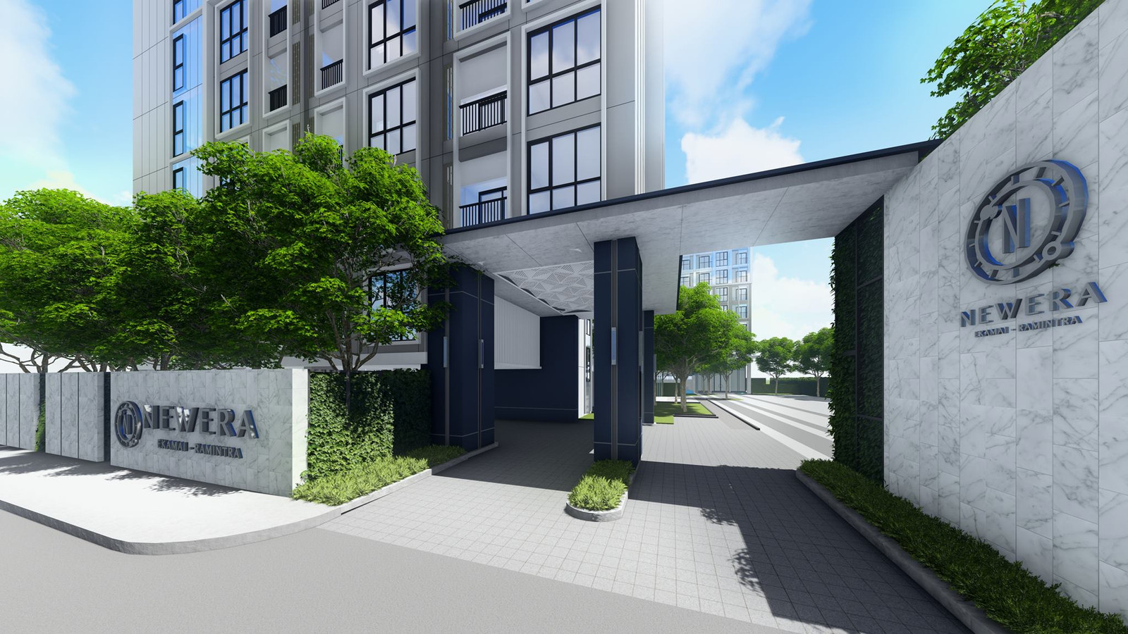 Condo for sale or rent, Newera Ekmai-Ramintra (Newera Ekmai-Ramintra), 4th floor, area 37.70 Sqm., room type 1 BD (1 bedroom, 1 bathroom), furniture, complete electrical appliances, ready to move in, good location, next to Ekkamai-Ramintra expressway, sel