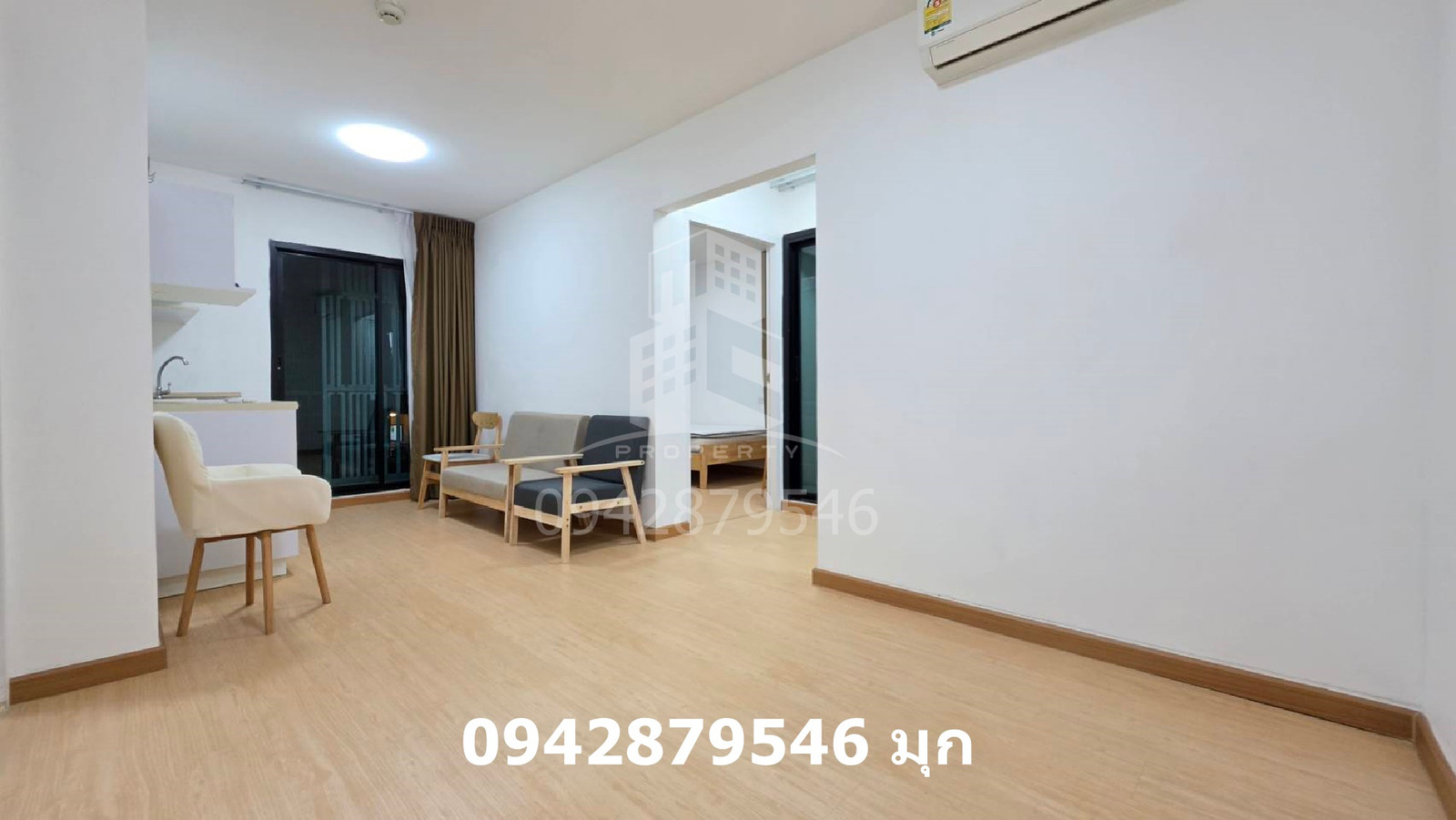 ขาย ไอคอนโด เพชรเกษม 39 ขนาด 45 ตรม แบบ 2 ห้องนอน ชั้น 7 ตึก B – รูปที่ 2