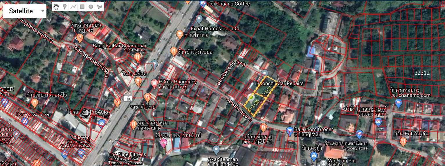 ที่ดินมี 2 แปลง (121-126 ตร.ว.) ต.แม่เหียะ สามารถซื้อแยกแปลงได้ ใกล้ห่างจาก Makro หางดงประมาณ 800 เมตร – รูปที่ 2