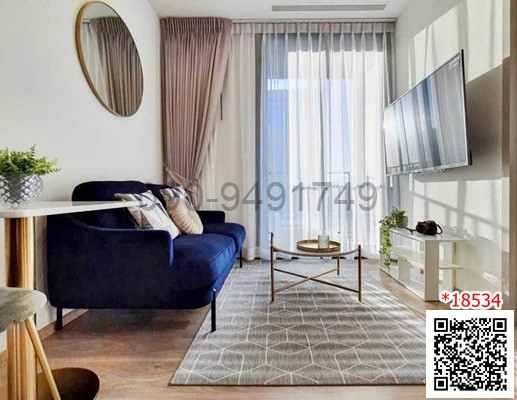 เช่า คอนโด OKA HAUS สุขุมวิท 36 ขนาด 2 ห้องนอน ชั้น 18 ใกล้ BTS ทองหล่อ – รูปที่ 3