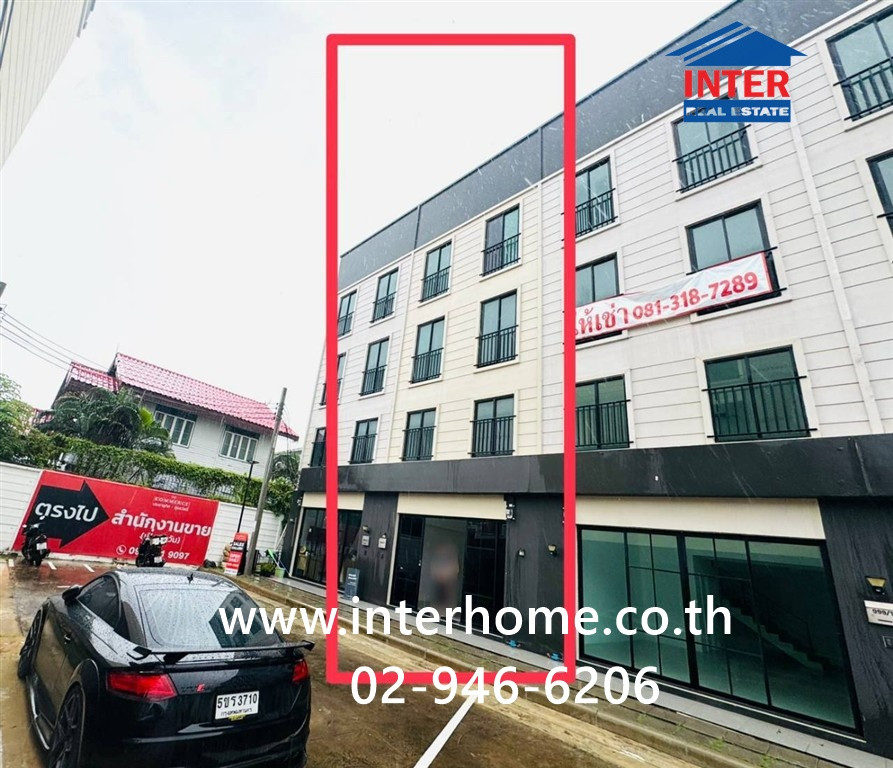 Home office, 3.5 floors, 21.6 sq m, The Commerce Village. Pracha Uthit-Suksawat Near Big C Pracha Uthit Pracha Uthit Road, Thung Khru District, Bangkok – รูปที่ 2
