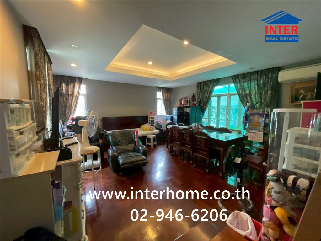 บ้านเดี่ยว 2 ชั้น 341.4 ตร.ว. หมู่บ้านนันทวัน รามอินทรา-วัชรพล ซอยสุขาภิบาล5 ซอย28 ถนนรามอินทรา ถนนสุขาภิบาล5 เขตบางเขน กรุงเทพมหานคร  – รูปที่ 3