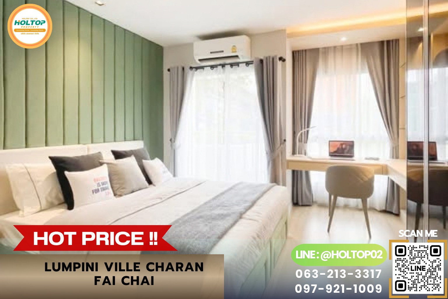 #R10901 Condo for sale Lumpini Ville Charan - Fai Chai. #R10901 Condo for sale Lumpini Ville Charan - Fai Chai.