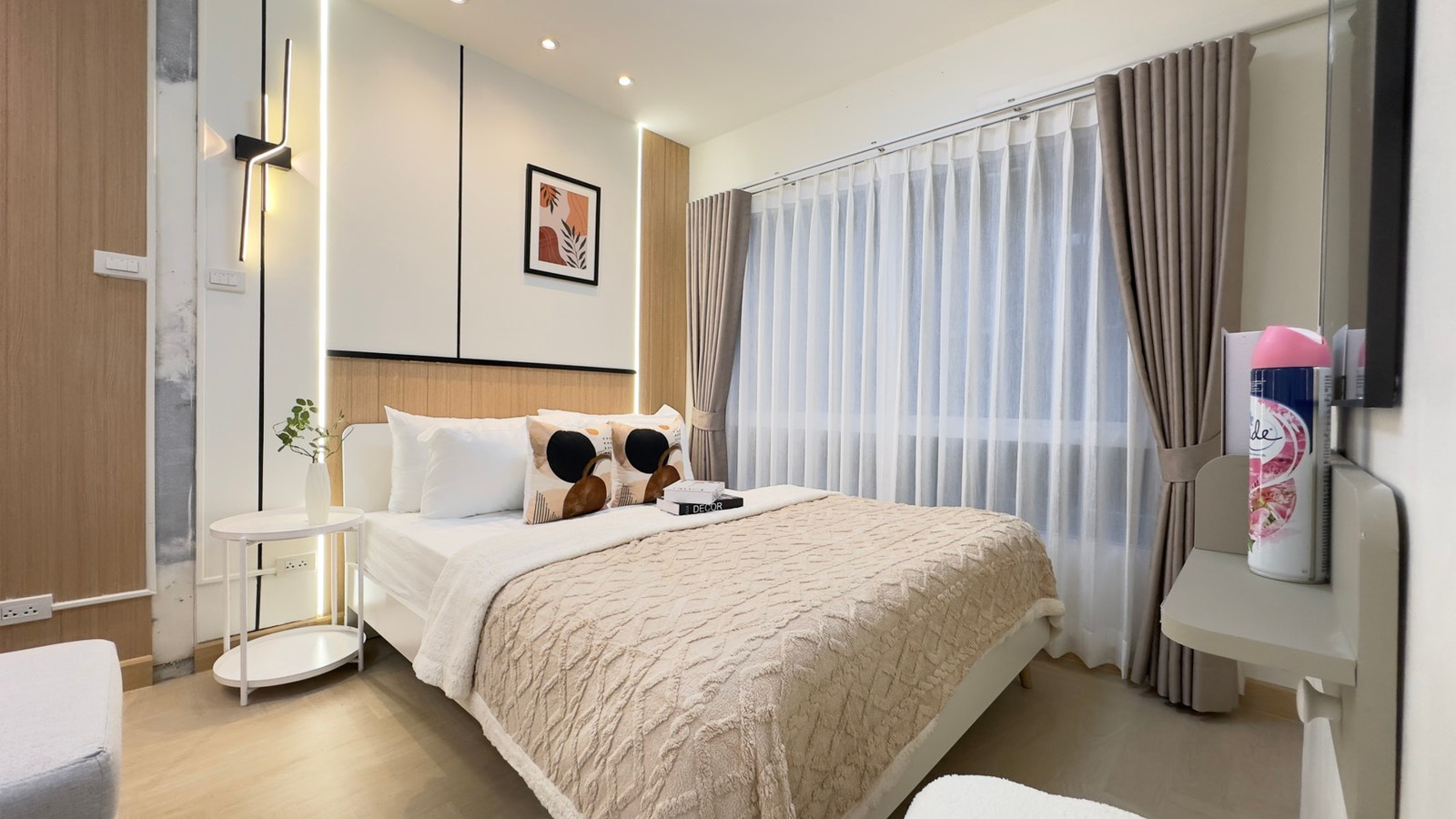 [✨Very good value ✨] 🏡 Plum Condo Lat Phrao 101, good location condo, easy to access price. Suitable for people starting to work 🚆 near the BTS Lat Phrao 101 station 💰 installments starting at only 5,xxx baht