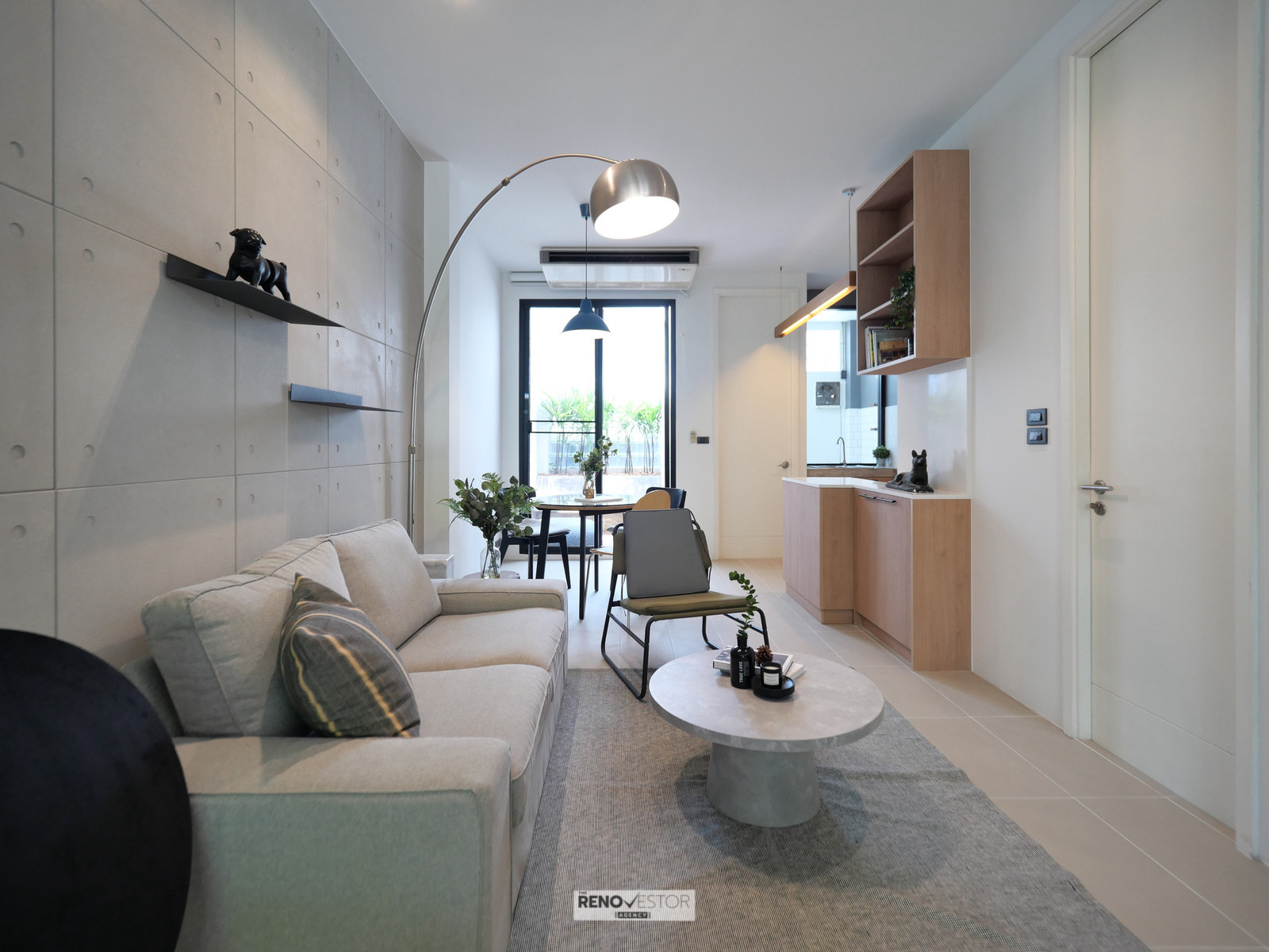 [A New Look] For rent/sale HQ3 Research Center, newly decorated condo, very beautiful, near Bangkok-Thonglor Hospital. Ready to move in immediately!