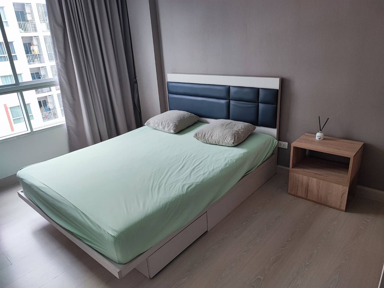 P-47537 For Rent The Niche ID - Rama 2 | 1 Bedroom 1 Bathroom | 34 sq.m. | 4th Floor, Building D, Phase 2 | Pool View | Fully Furnished | 8,500 THB/month | Including Common Area Fee + 1 Parking Space📞 Line ID: @easythaihome | 085-592-2897 P-47537 For Rent The Niche ID - Rama 2 | 1 Bedroom 1 Bathroom | 34 sq.m. | 4th Floor, Building D, Phase 2 | Pool View | Fully Furnished | 8,500 THB/month | Including Common Area Fee + 1 Parking Space📞 Line ID: @easythaihome | 085-592-2897