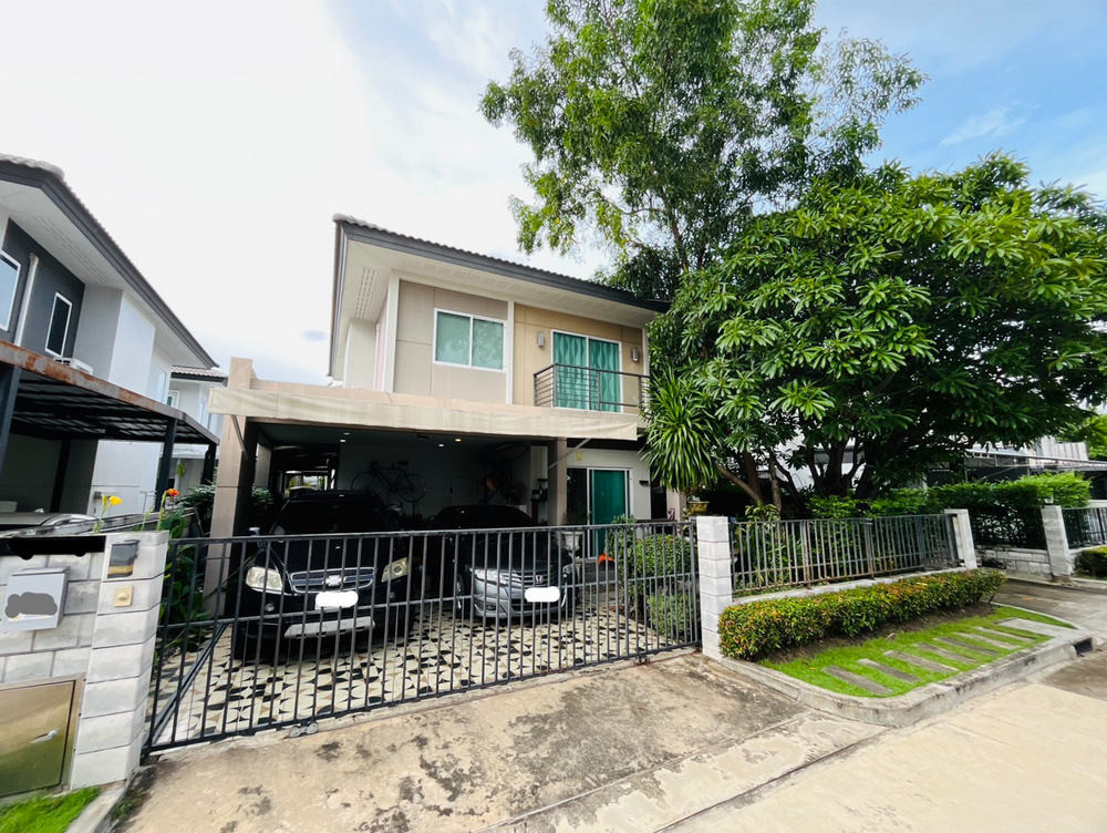 Call : 080-045-2332 Centro Suksawat - Rama 3 Village (Never Flooded) Detached House 57 sq.wa 4 Beds 4 Baths, Near Makro Pracha Uthit