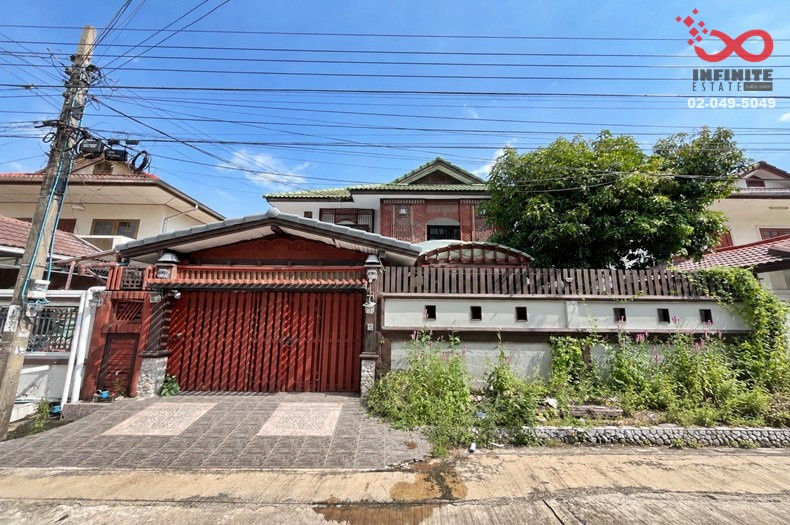 ขายบ้านเดี่ยว 2 ชั้น รามคำแหง 124 วงแหวนกาญจนาภิเษก หมู่บ้านเกศรี 2 พื้นที่ 54 ตร.ว. ใกล้รถไฟฟ้าสายสีส้ม – รูปที่ 2