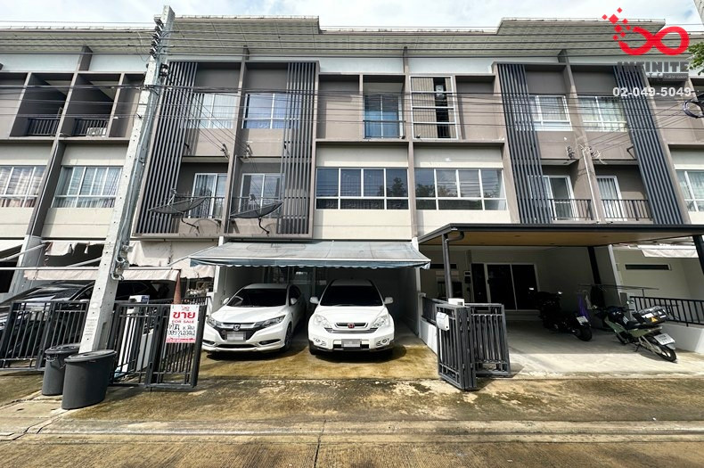 3-story townhouse for sale, Sammakorn Avenue, Chaiyaphruek-Wongwaen, Bang Bua Thong, 18 sq m. 3-story townhouse for sale, Sammakorn Avenue, Chaiyaphruek-Wongwaen, Bang Bua Thong, 18 sq m.