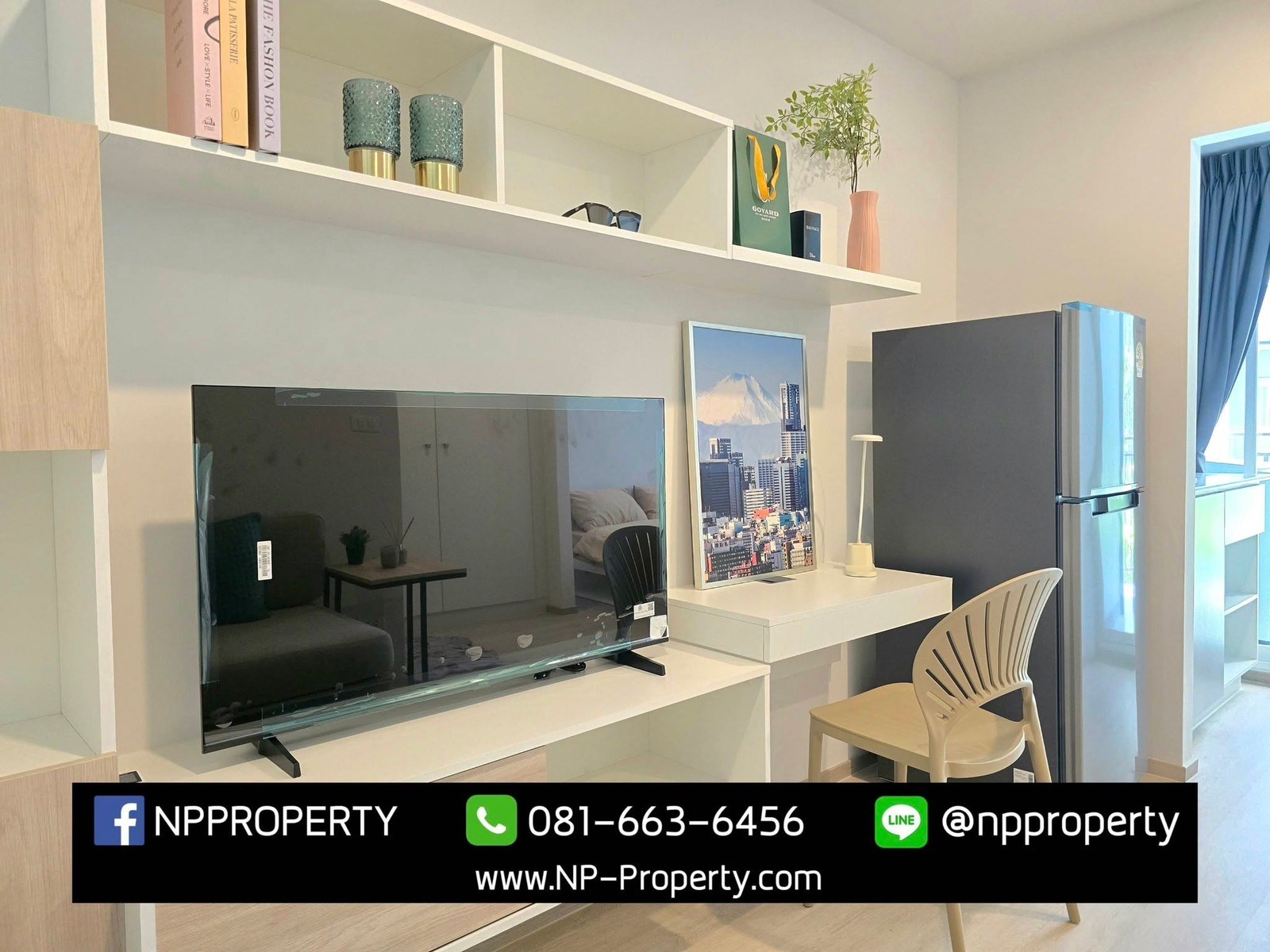 Condo EARN Amata Nakorn 🌿🔥 1st floor room, garden view with washing machine 😍🏡 💰 Rent only 7,800 baht/month – รูปที่ 3