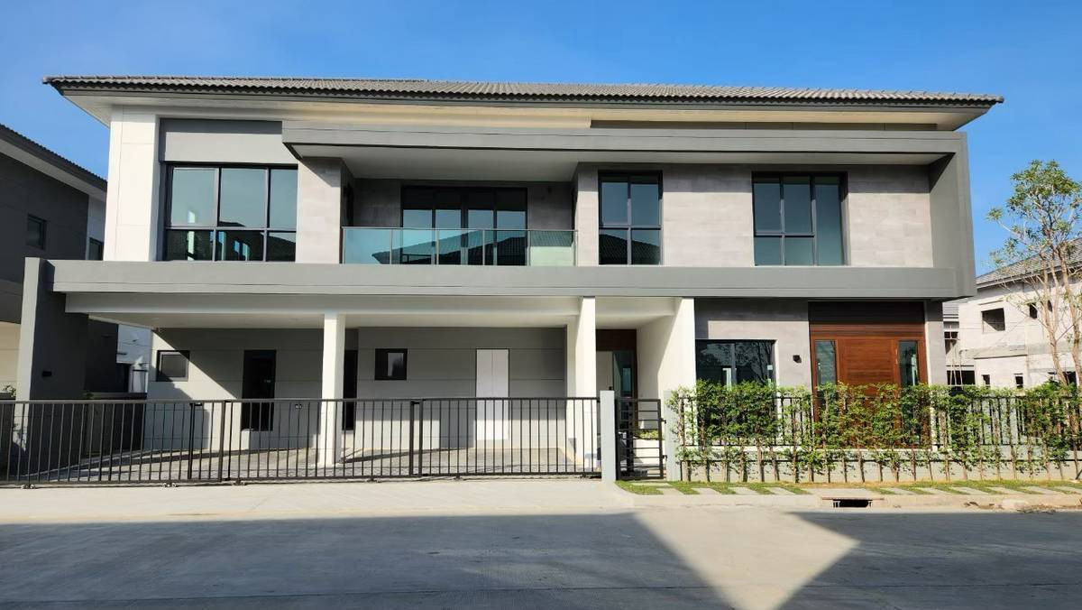 🏠Single house for rent, The City Bangna (new project) | Land 86.7 sq m, area 416 sq m., 5 bedrooms, 6 bathrooms | Near Mega Bangna, only 200k /mo.✨ 🏠Single house for rent, The City Bangna (new project) | Land 86.7 sq m, area 416 sq m., 5 bedrooms, 6 bathrooms | Near Mega Bangna, only 200k /mo.✨
