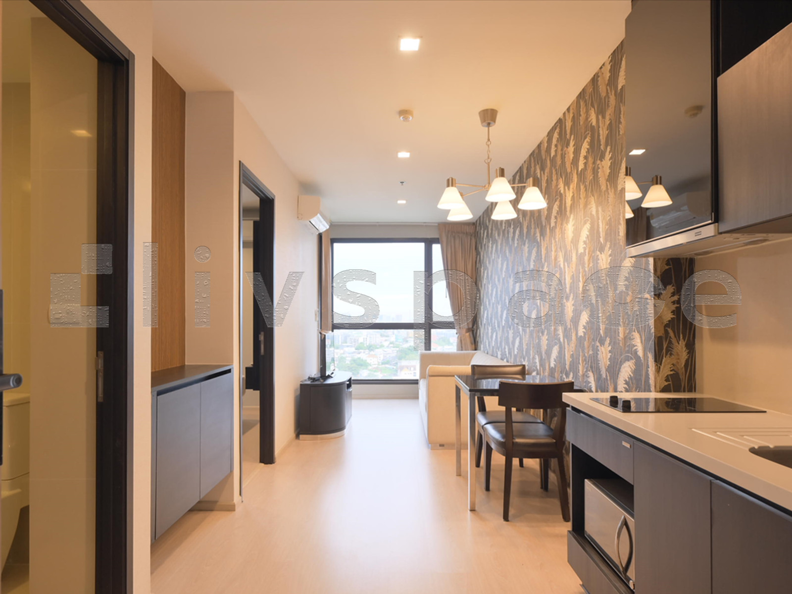 ▚ L08C07ツ ให้เช่า Rhythm Sukhumvit 44/1 1Bed 35ตร.ม. ห้องสวย รีโนเวทใหม่ ราคานัดคุยได้ ติด BTS พระโขนง 0 เมตร✨ – รูปที่ 2