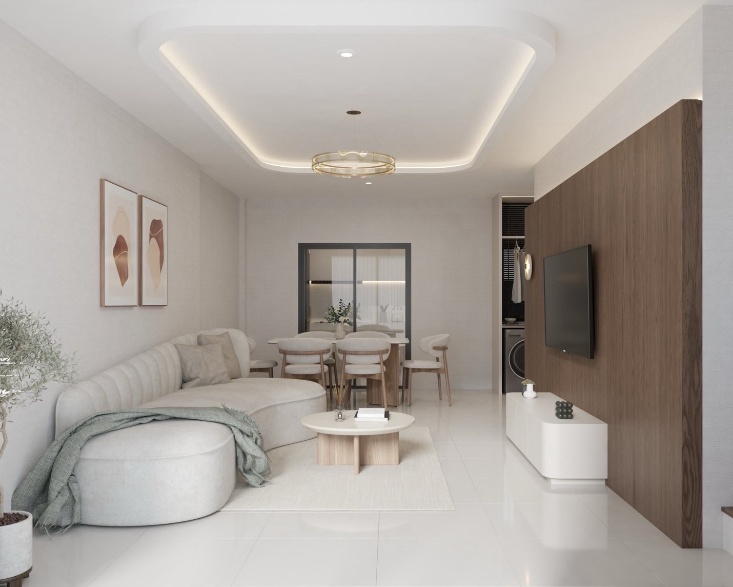 For rent • Pleno Sukhumvit-Bangna 4 | 3 🛏️ 3 🛁 2 🚘 House very beautifully decorated. Appointment to view 065-6956939 (Luk Raisin)