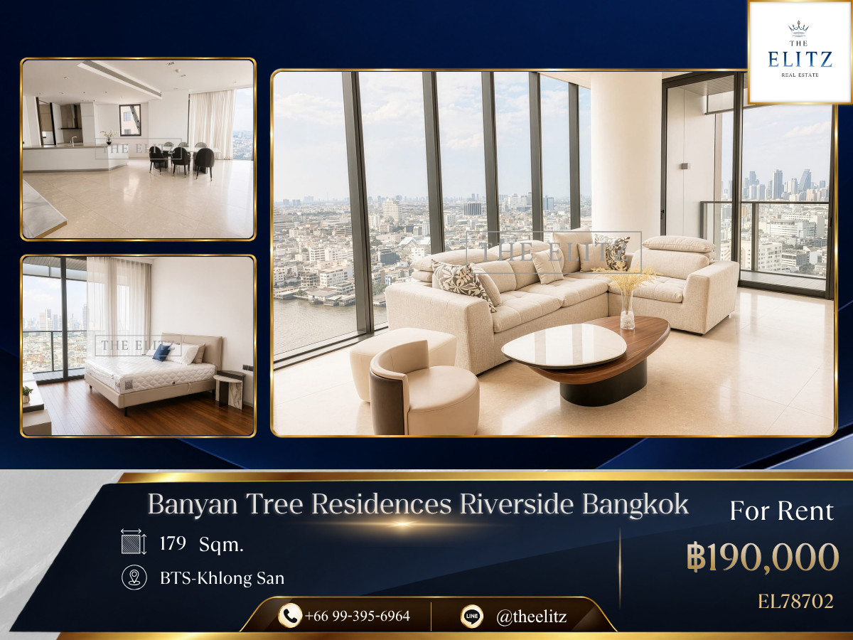 ✨ Prime Riverfront Living - Stunning Panoramic Views, Top-tier amenities, Close to ICONSIAM. ✨ ✨ Prime Riverfront Living - Stunning Panoramic Views, Top-tier amenities, Close to ICONSIAM. ✨