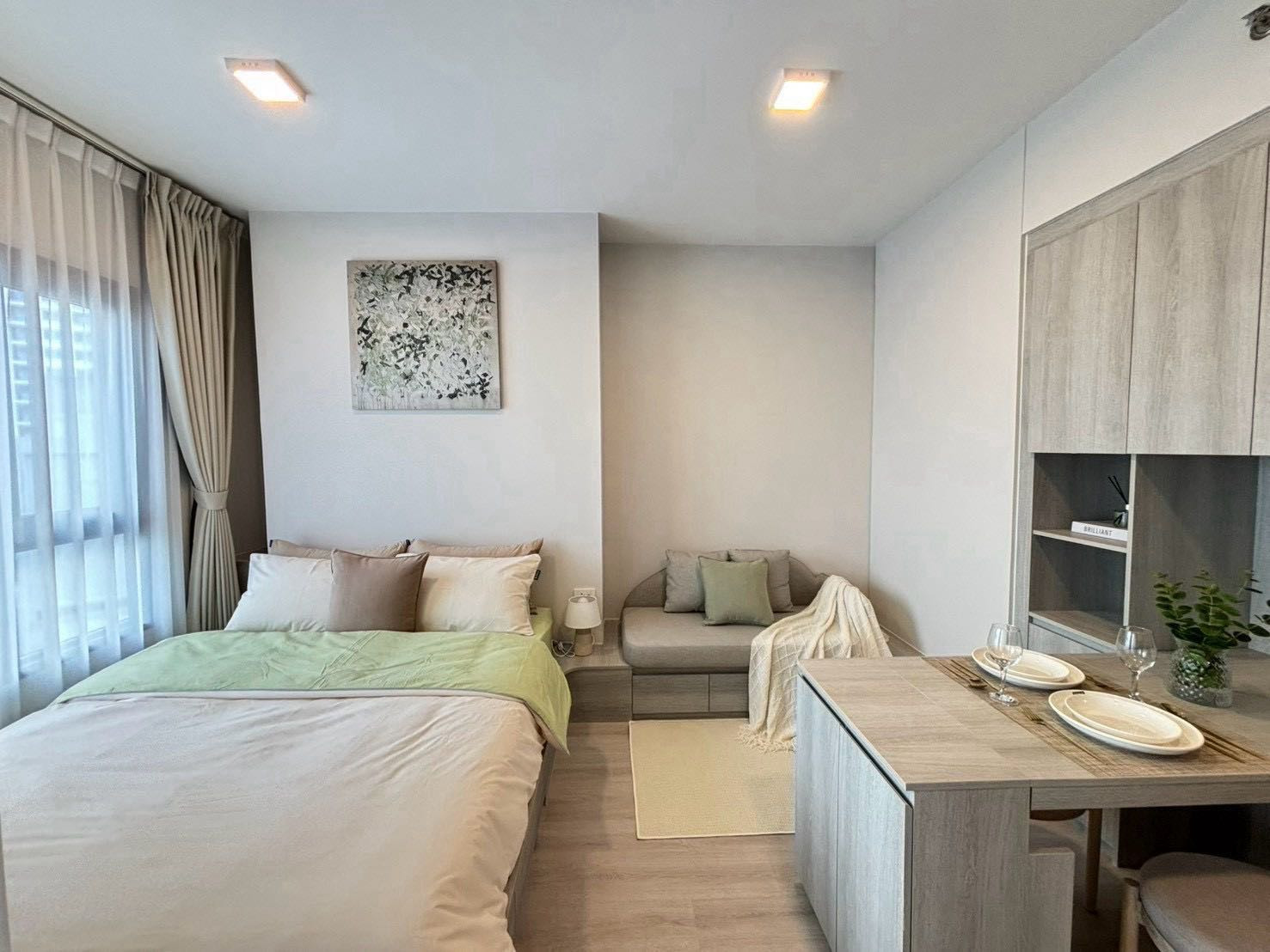 For Rent COBE Ratchada-Rama 9 | Studio 25.20 sq.m. | Near MRT Thailand Cultural Centre For Rent COBE Ratchada-Rama 9 | Studio 25.20 sq.m. | Near MRT Thailand Cultural Centre