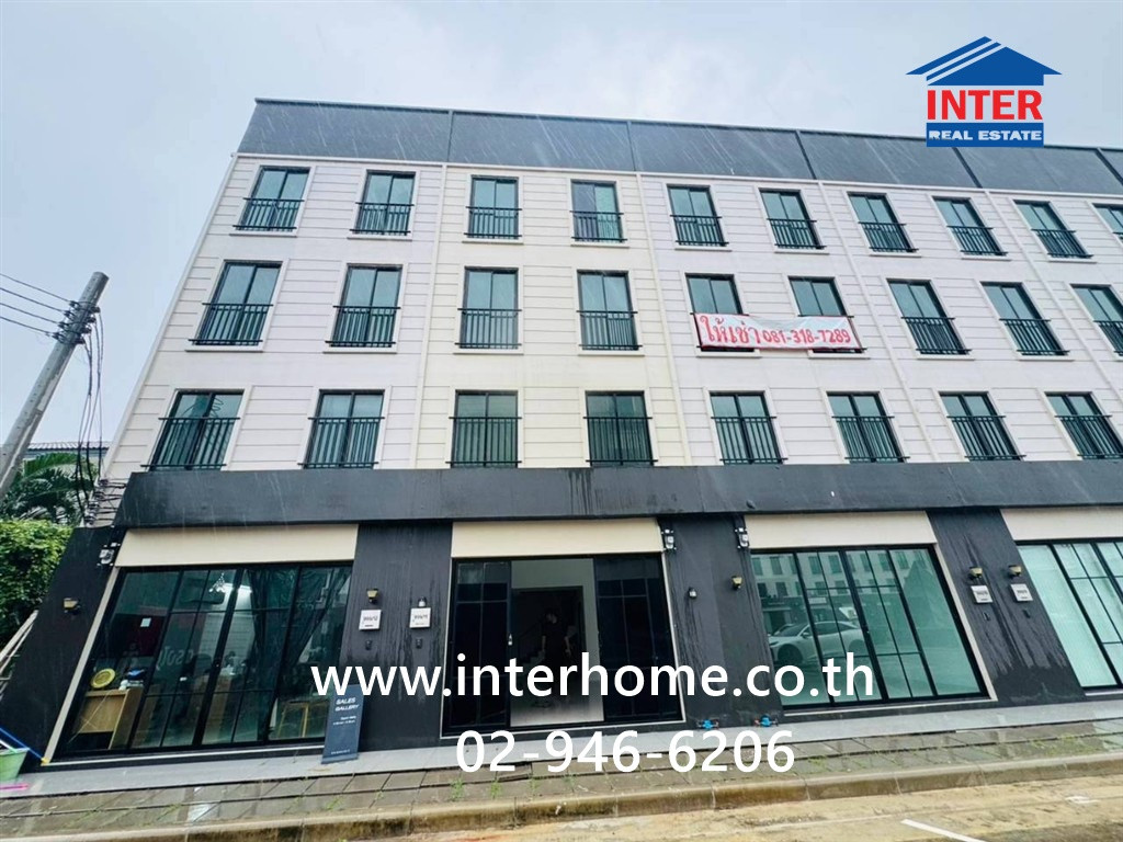 Home office, 3.5 floors, 21.6 sq m, The Commerce Village. Pracha Uthit-Suksawat Near Big C Pracha Uthit Pracha Uthit Road, Thung Khru District, Bangkok – รูปที่ 3