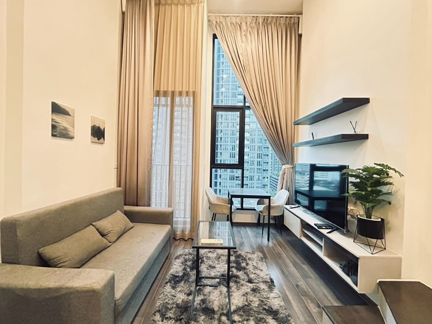 PFD-09224 Condo for rent, Knightsbridge Space Rama 9 : A beautiful room, ready to move.