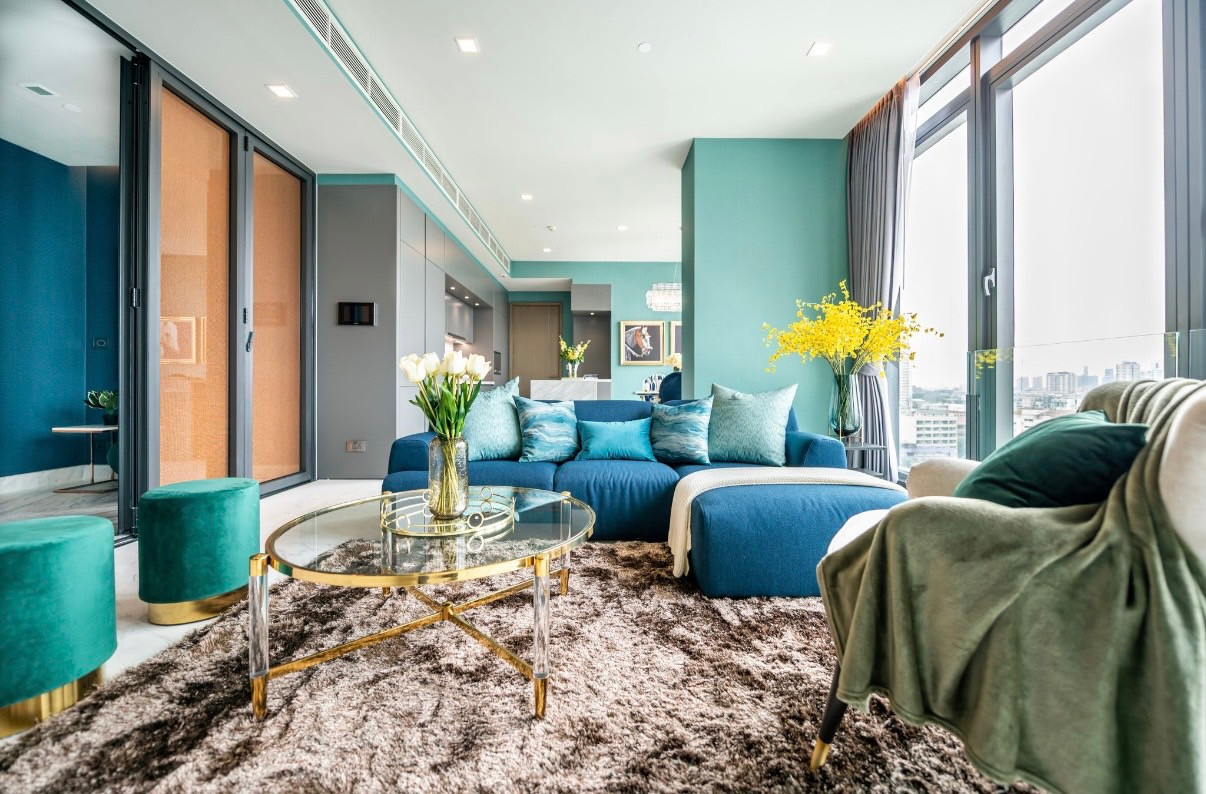 ✨🌆✨ ให้เช่า The Monument Thong Lo  Ultra Luxury 2 ห้องนอน | 3 ห้องน้ำ | 125.20 ตร.ม. | ชั้น 10 | Fully Furnished ✨🌇✨  – รูปที่ 4