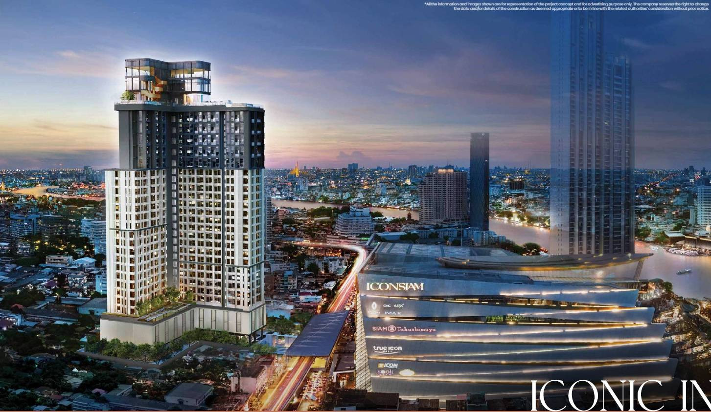 🔥 Condo for sale RHYTHM Charoennakhon Iconic | 2 Bedroom, new room, price 10.82 million baht* 📞 Make an appointment to view the room 065-626-5636 (Khun Kee)