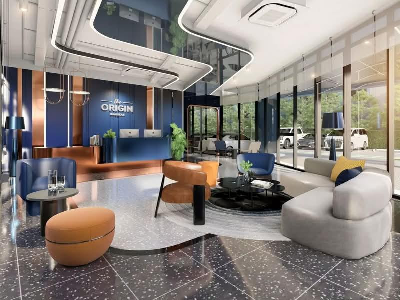 ขายคอนโด The Origin Bangkae บางแค Pet Friendly ตึกเลี้ยงสัตว์ได้ ห้องมุม เลข 789/626 – รูปที่ 2