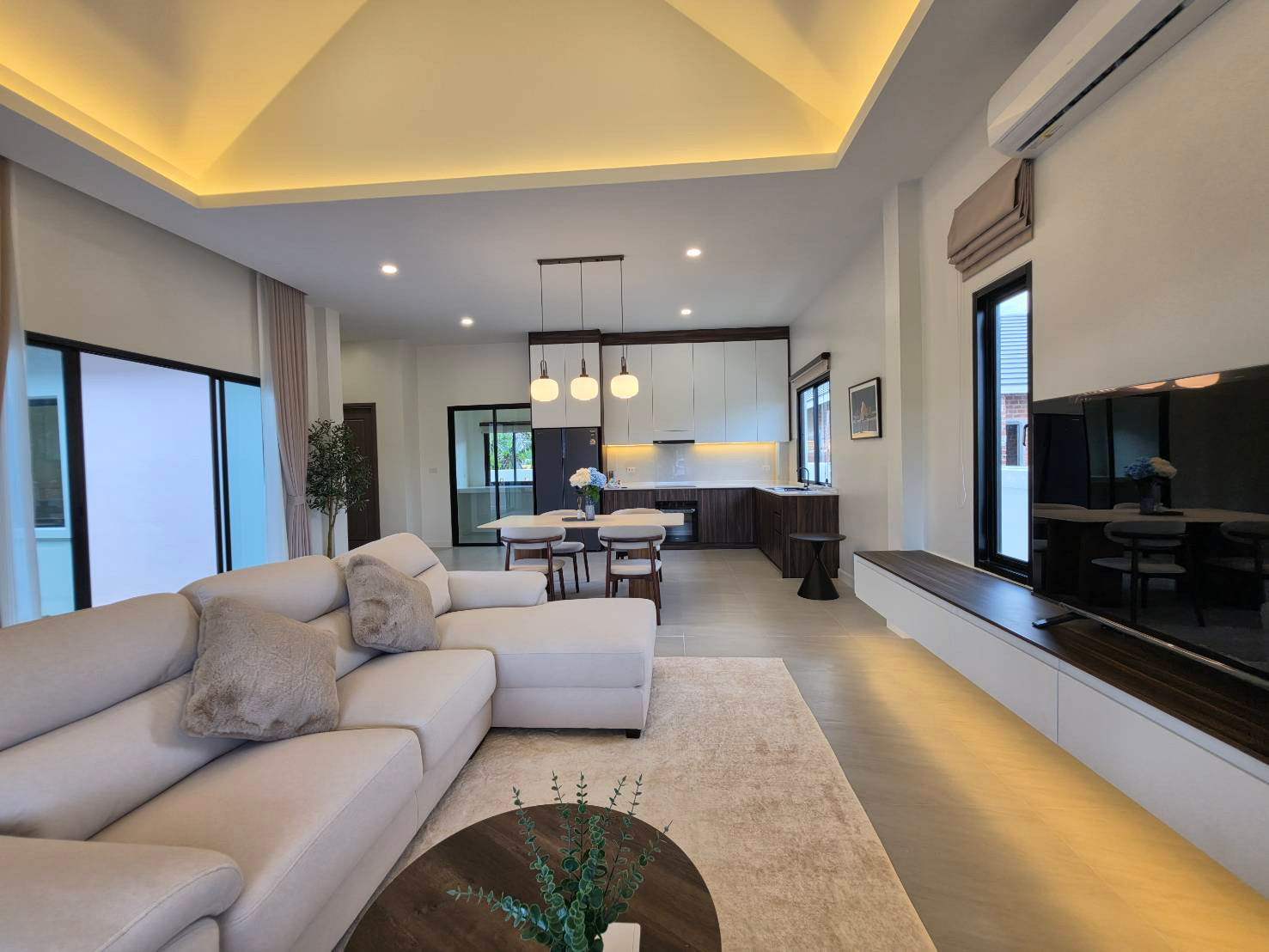 บ้านเดี่ยวชั้นเดียวสไตล์ MODERN CONTEMPORARY ขาย – ปราณบุรี – รูปที่ 2