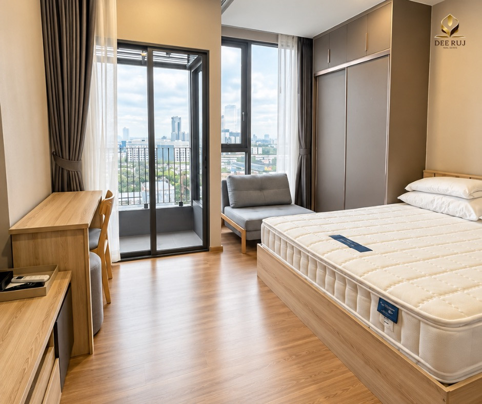 🏙️ For rent Cloud Thonglor–Phetchaburi | Studio 24 sq m. ✨ Ready to move in immediately | Fully furnished – รูปที่ 3