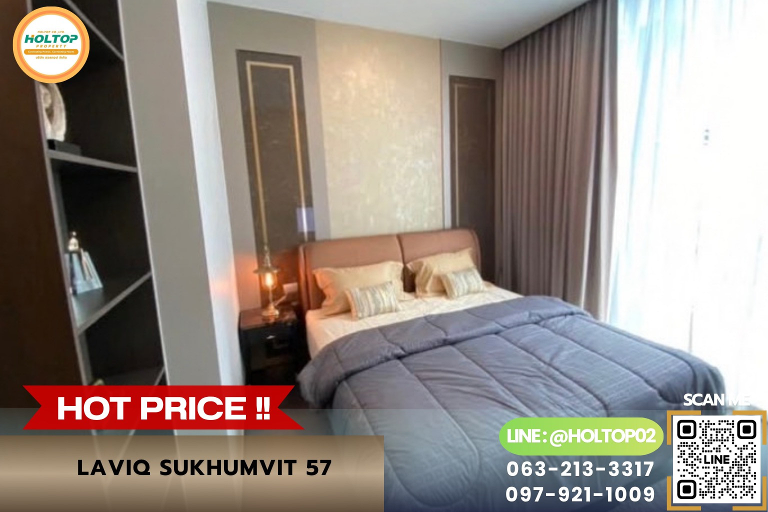 #R10908 ให้เช่าคอนโด LAVIQ Sukhumvit 57 #R10908 ให้เช่าคอนโด LAVIQ Sukhumvit 57