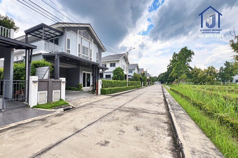 ขายบ้านเดี่ยว 2 ชั้น หมู่บ้าน Perfect Park Suvarnabhumi Phase 5 เพอร์เฟค พาร์ค สุวรรณภูมิ เฟส 5 ซอยร่มเกล้า 6/1 ใกล้รถไฟฟ้าสายสีชมพู   – รูปที่ 2