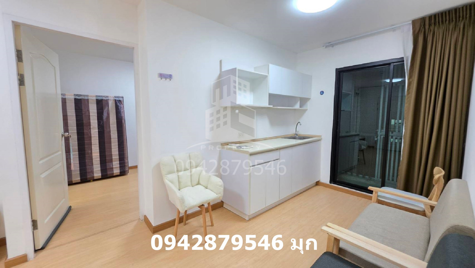 Newly renovated room for rent I Condo Phetkasem 39, size 2 bedrooms, 2 bathrooms, rare layout, convenient travel, near MRT Phasi Charoen. – รูปที่ 2