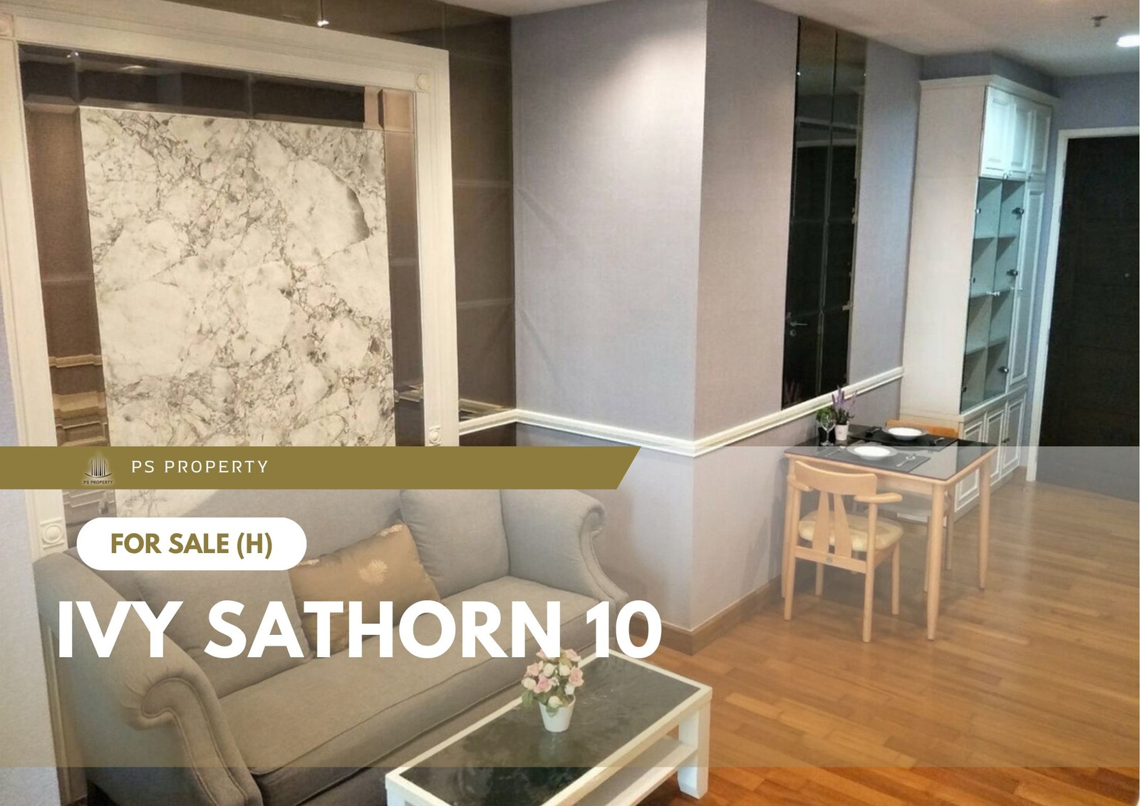 Urgent Sale 📍 Ivy Sathorn 10 📍 Fully furnished and equipped with appliances; near BTS Chong Nonsi.