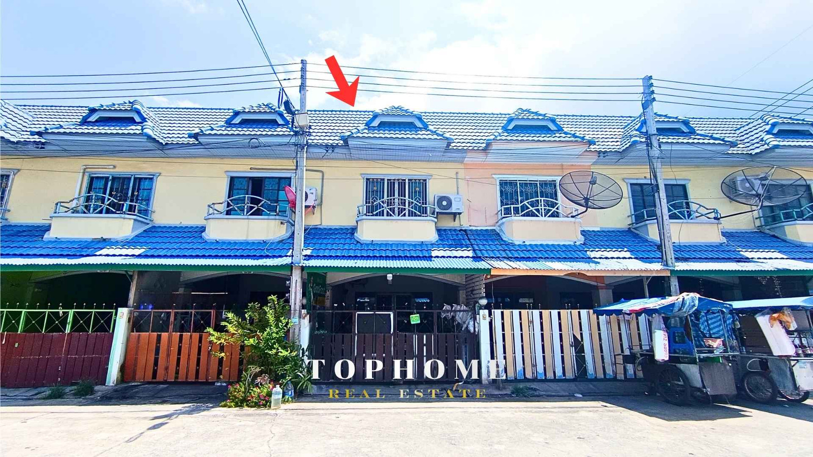 🏡 2-story townhouse for sale, DD Land Village, Ayutthaya ✨ The house is ready to move in, good atmosphere, wide roads in the village. 🏡 2-story townhouse for sale, DD Land Village, Ayutthaya ✨ The house is ready to move in, good atmosphere, wide roads in the village.