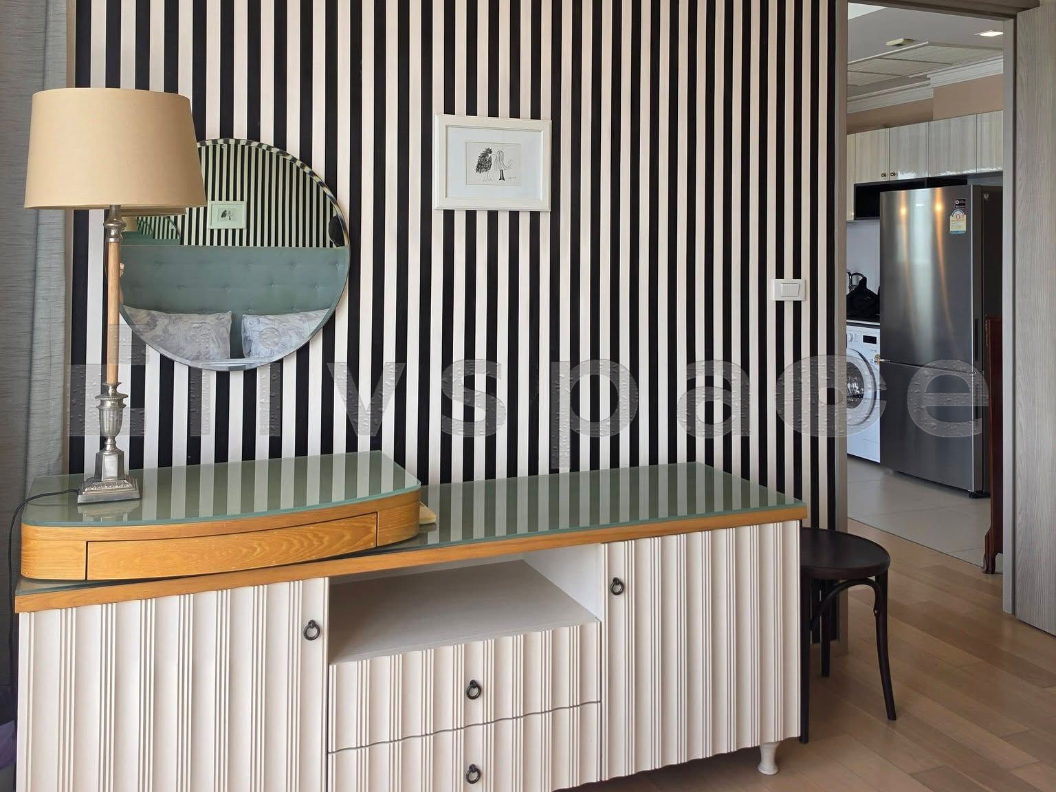 ▚ L06CN5ツ ให้เช่า HQ Thonglor 1Bed 44ตร.ม. ตกแต่งหรูเฟอร์ Chanintr แบรนด์เนมยกห้อง ราคาดี ใกล้ BTS ทองหล่อ✨ – รูปที่ 4