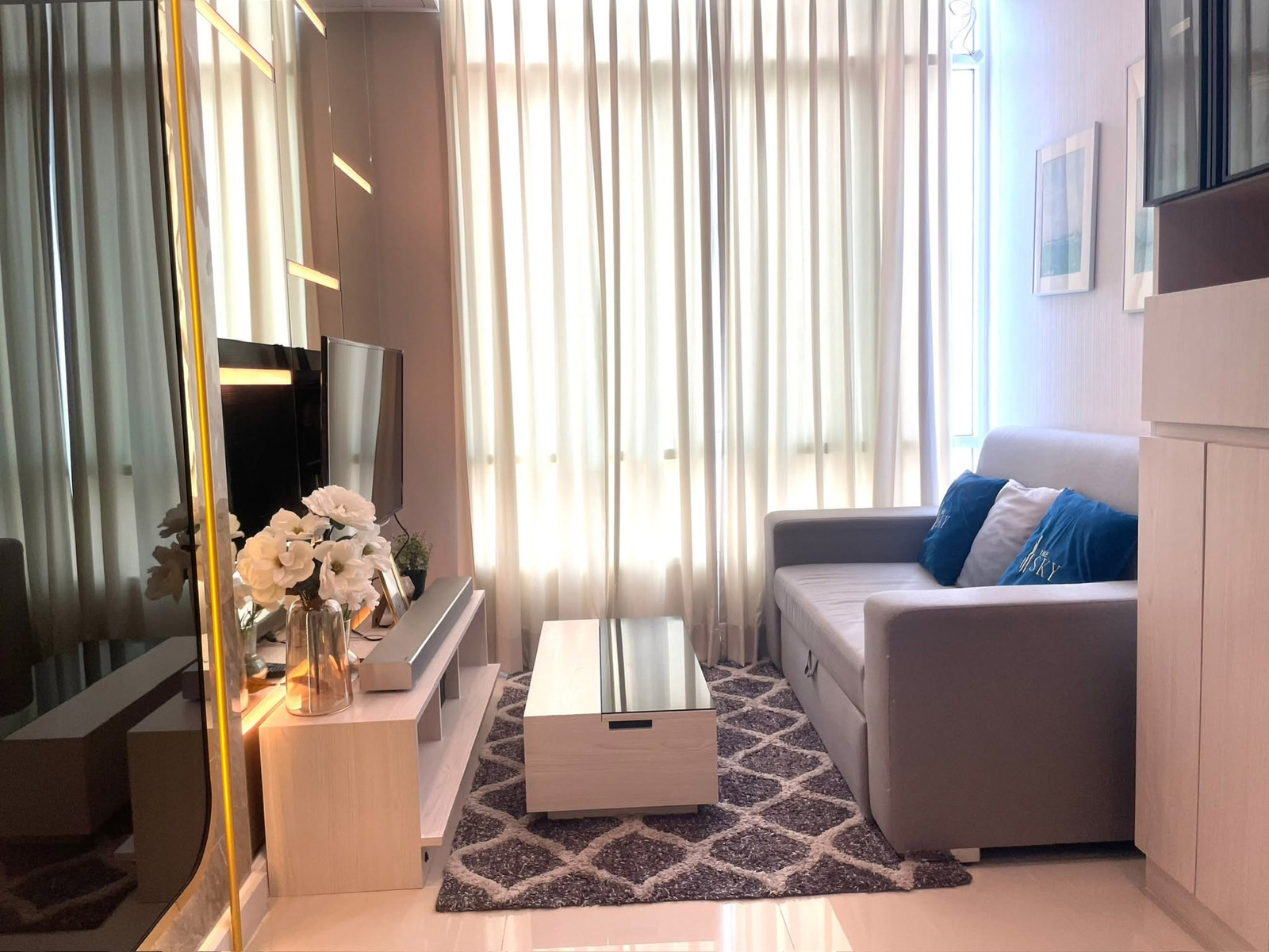 ให้เช่าคอนโด The Sky Sukhumvit ชั้น 17 ขนาด 34.75 ตร.ม. (ใกล้ BTS อุดมสุข 300 เมตร) – รูปที่ 2