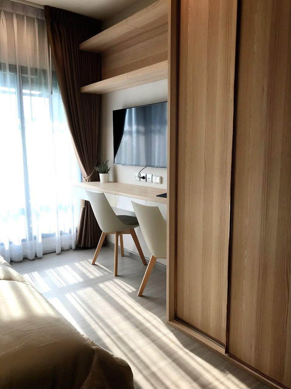 🏙️ [ ให้เช่า ] Life Sukhumvit 62 (ไลฟ์ สุขุมวิท 62) — สตูดิโอ ตกแต่ง Built-in วิวสวน พร้อมเข้าอยู่! – รูปที่ 2