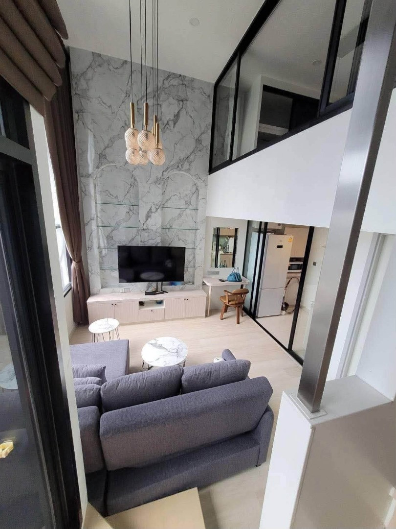 Condo for rent: KnightsBridge Prime Sathorn✨ Double Duplex room, size 37 sq m, on the 41st floor, very beautiful view, can see ICONSIAM. Condo for rent: KnightsBridge Prime Sathorn✨ Double Duplex room, size 37 sq m, on the 41st floor, very beautiful view, can see ICONSIAM.