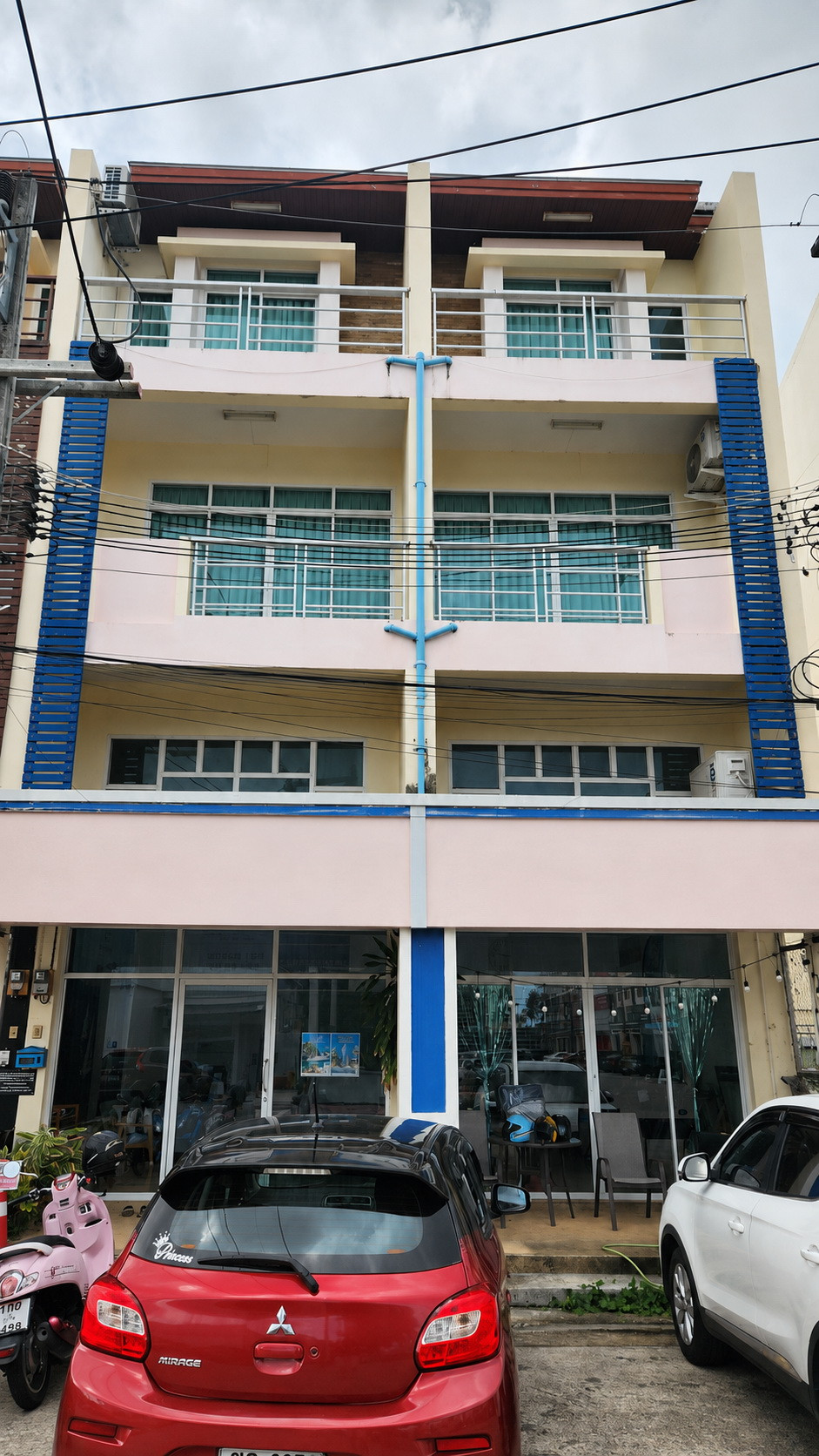 4-story commercial building for sale, Chalong, Phuket, next to the main road, good location, near Robinson Lifestyle. – รูปที่ 2