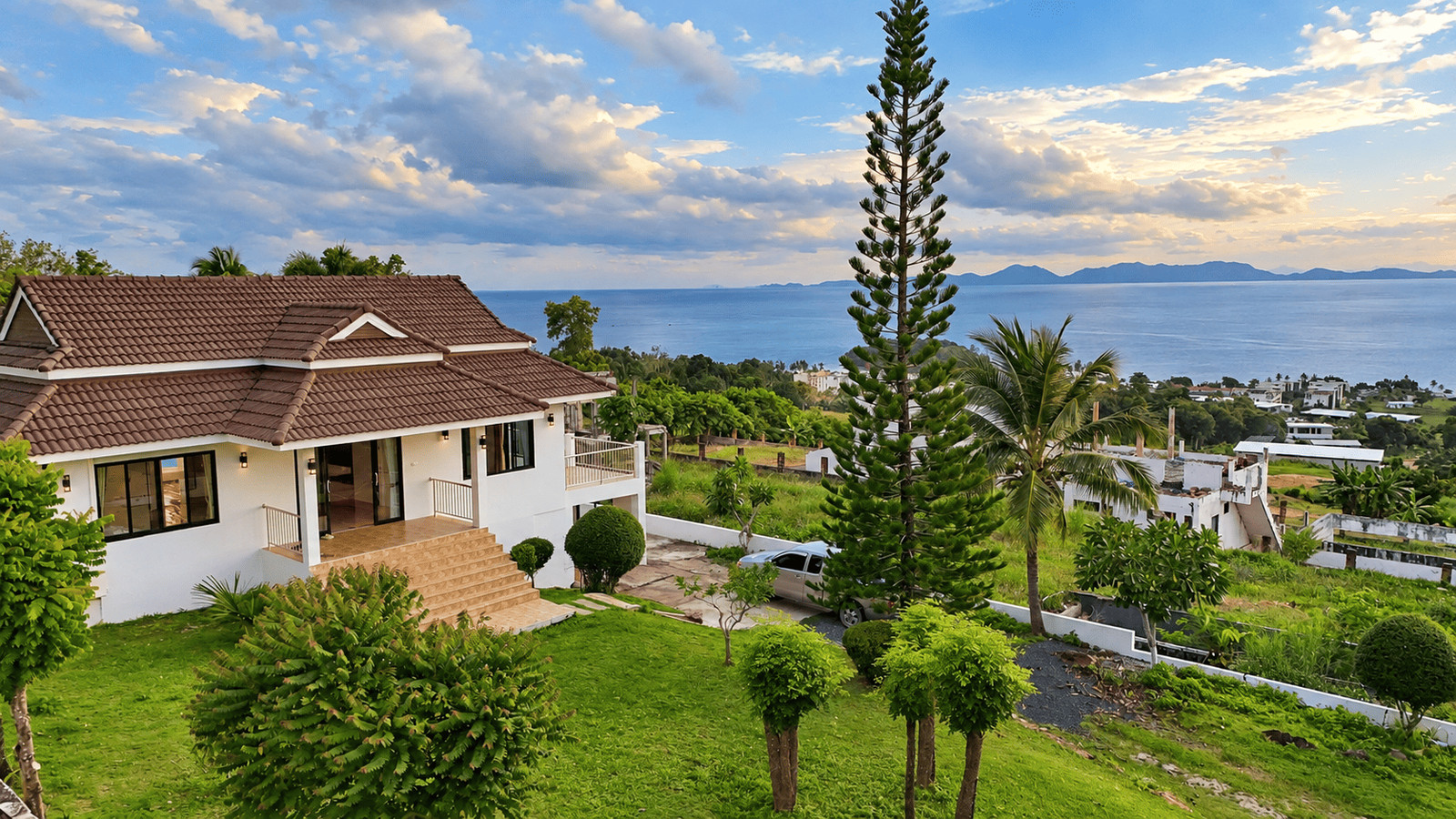 Sea-View Pool Villa for Rent Near Dragon View Sea-View Pool Villa for Rent Near Dragon View