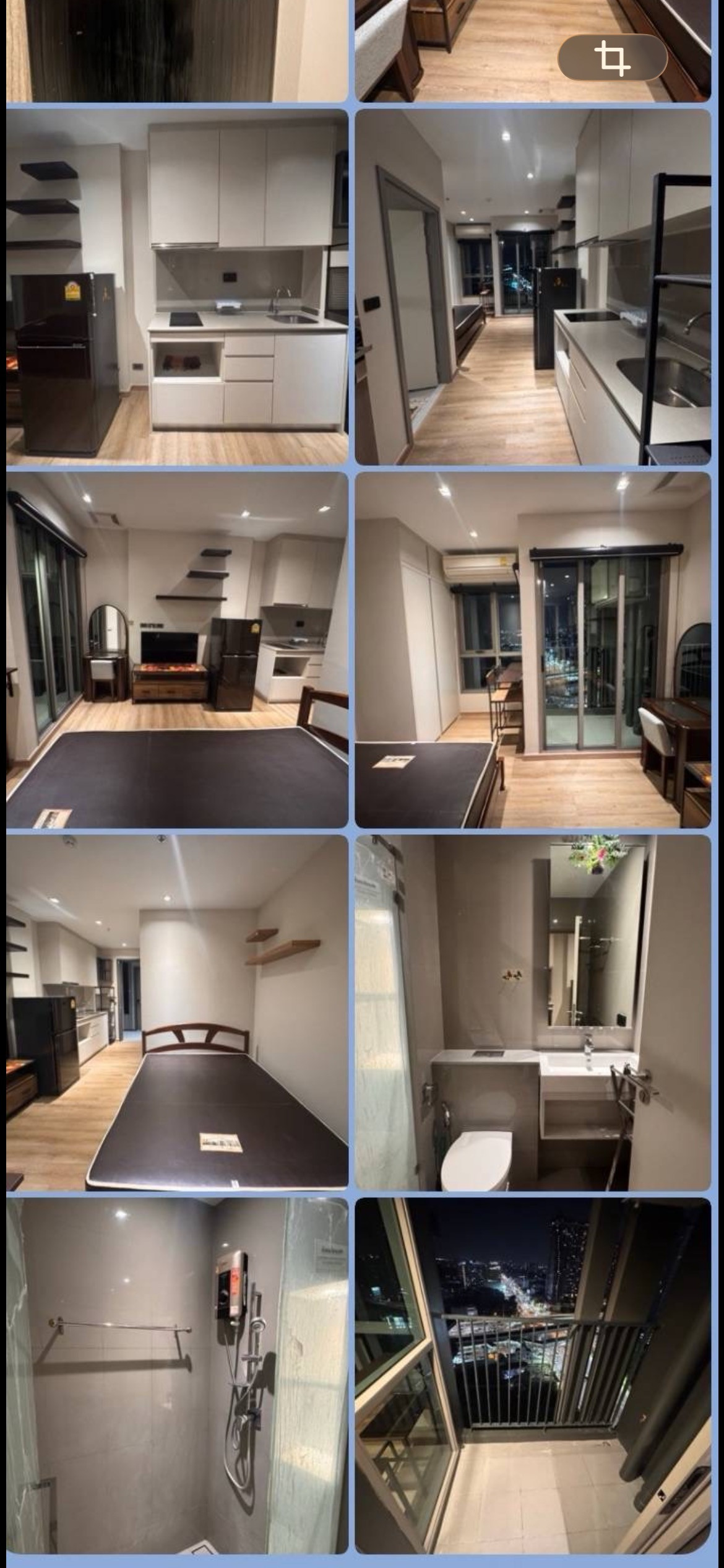 Condo for rent, Whizdom Station Ratchada Tha Phra.