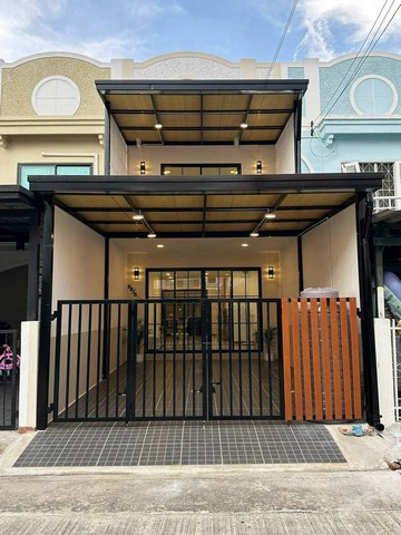 2-story townhouse for sale, Sirarom Village, Bang Bua Thong, area 16 square meters, near Central Westgate.
