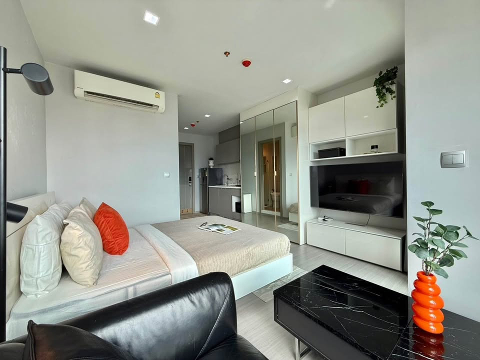 🔥 FOR RENT | For rent LIFE ASOKE–RAMA 9 🔥 🏙️ High floor, Asoke-Makkasan view, beautiful city view! – รูปที่ 3